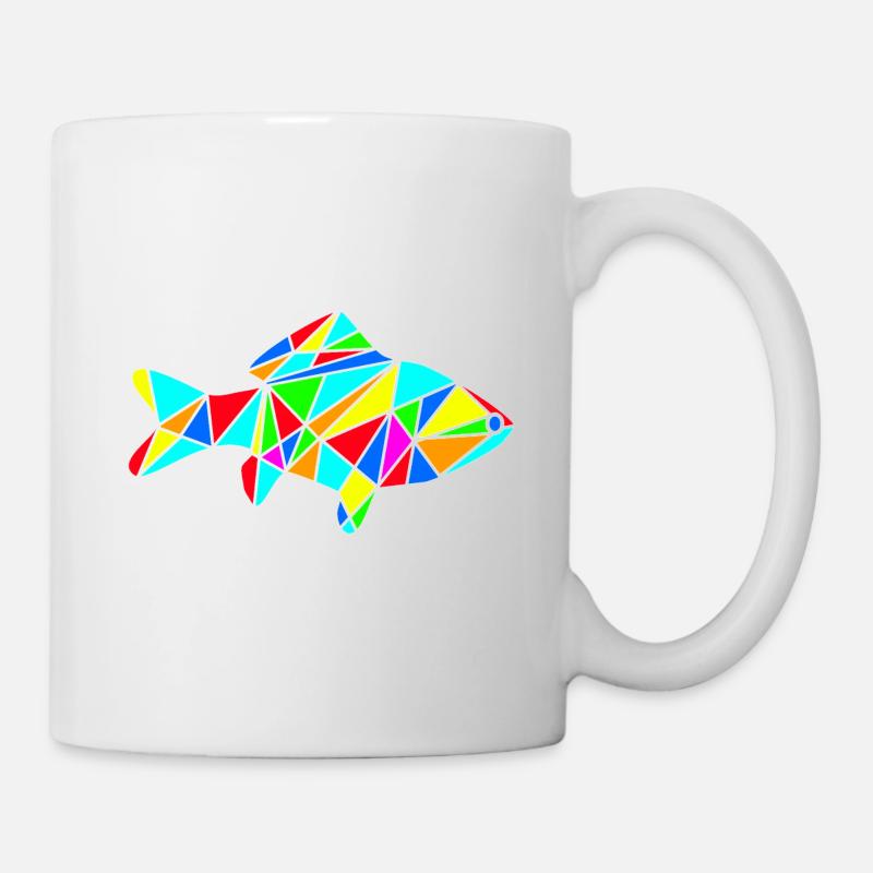 fish - Mug - white