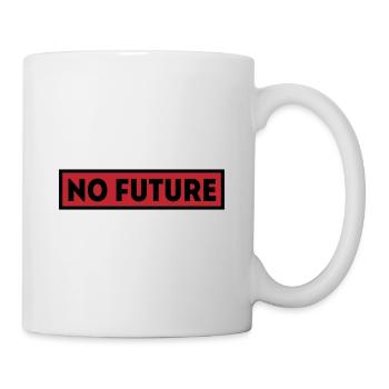 Aucun futur cadeau d'anarchie punk rock punk - Mug blanc - blanc - Droite