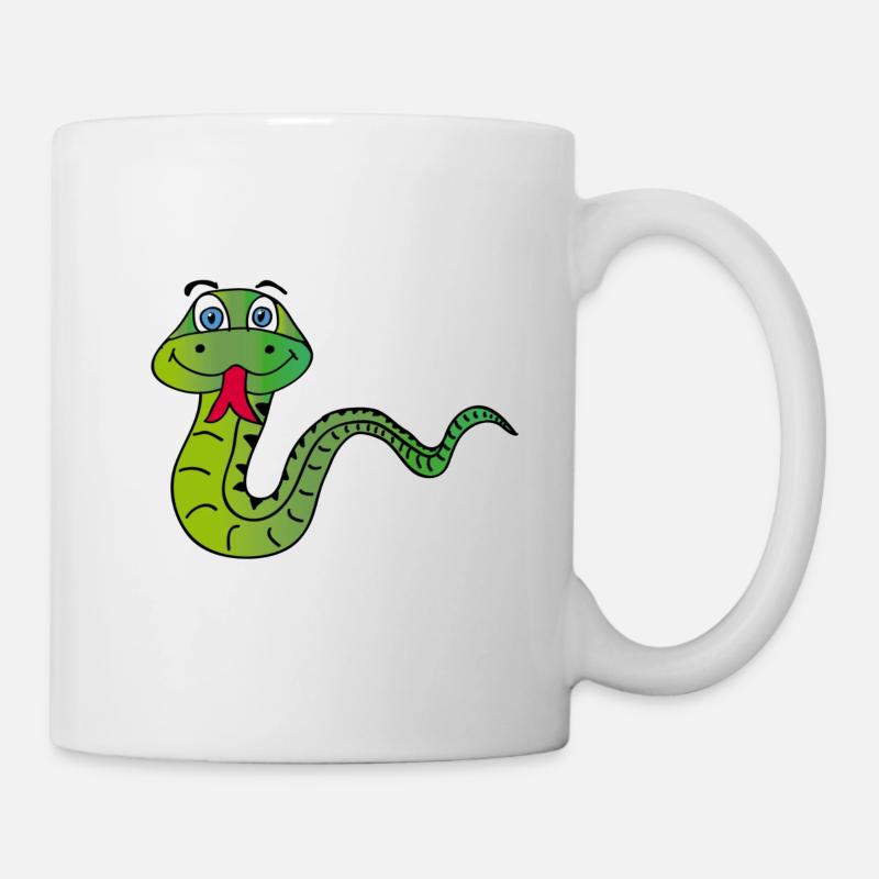snake - Mug - white
