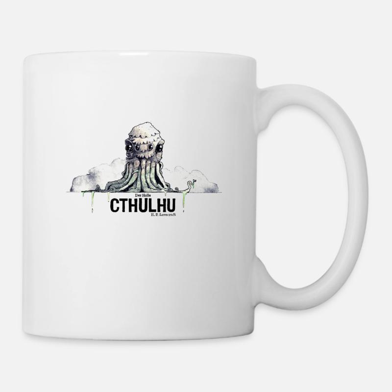 Cthulhu (HP Lovecraft) - Mug blanc - blanc