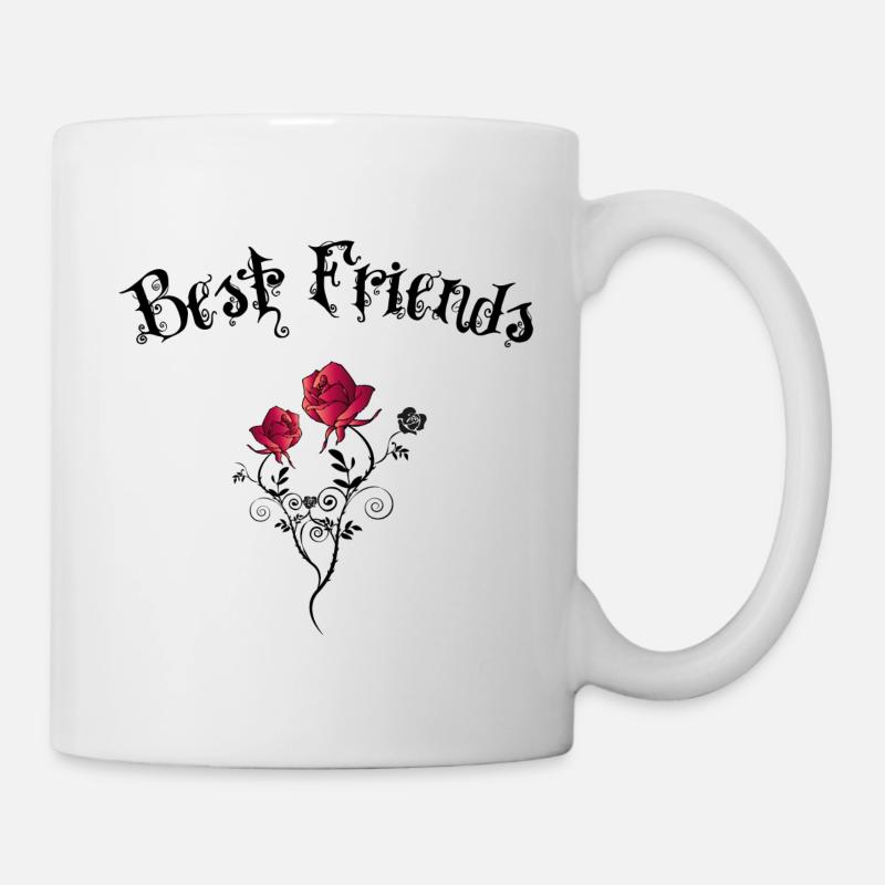 Beste Freunde Partnerlook Freundin Freund - Tasse - Weiß