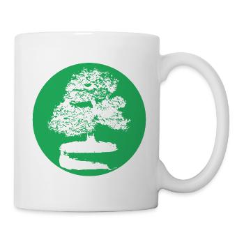 Bonzai Arbre Petit Amoureux De La Nature Cadeau - Mug blanc - blanc - Droite