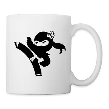Ninja Girl - Mug - white - Right
