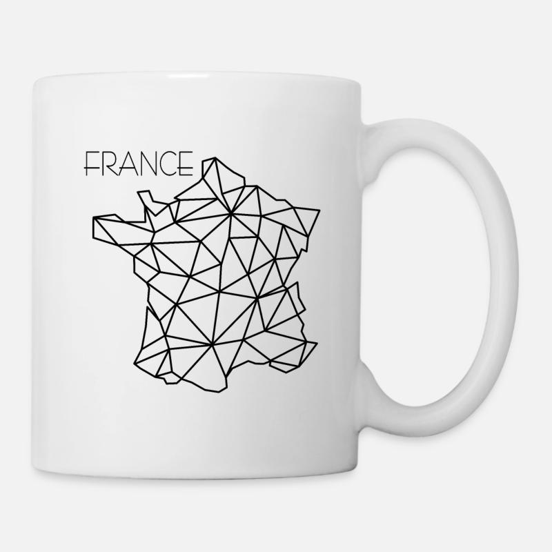La France - Mug blanc - blanc