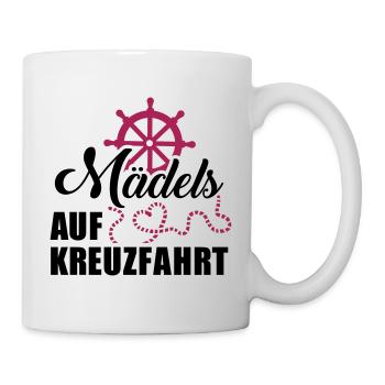 Kreuzfahrt - Tasse - Weiß - Rechts
