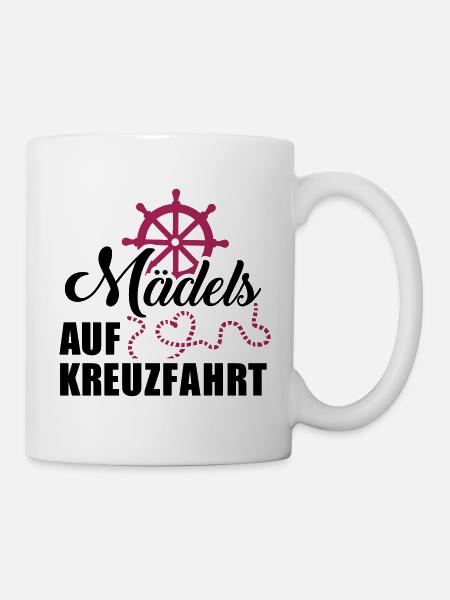 Kreuzfahrt - Tasse - Weiß