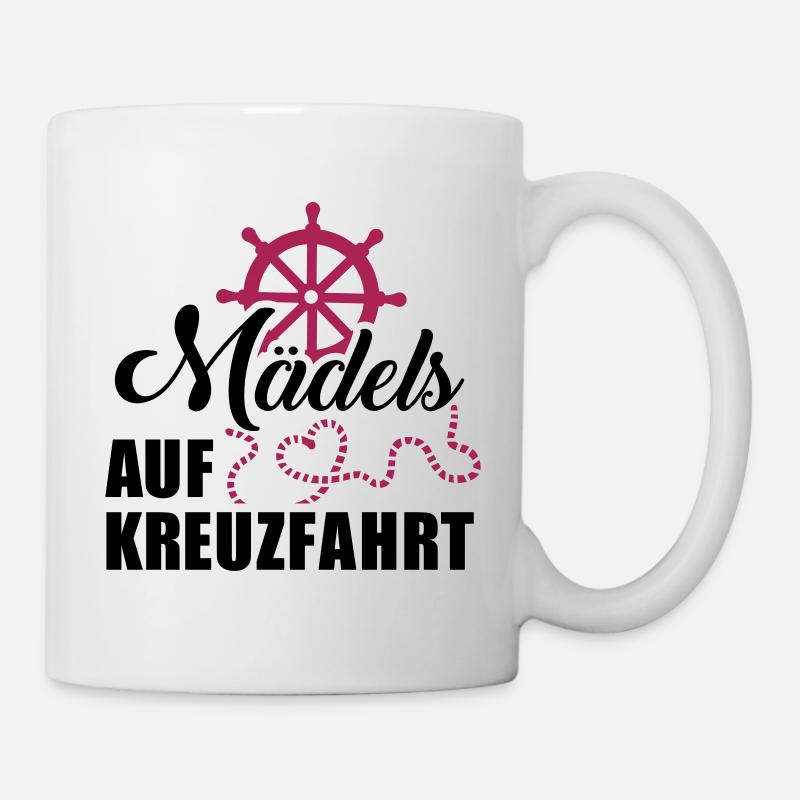 Kreuzfahrt - Tasse - Weiß