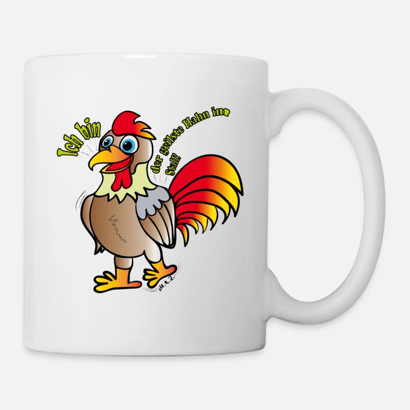 Hahn - Tasse - Weiß