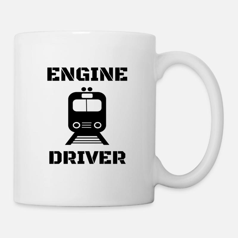 Pilote de moteur - Mug blanc - blanc
