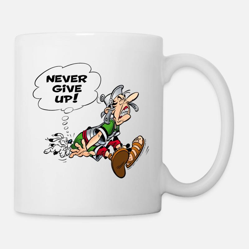 Asterix & Obelix Never Give Up - Mug - white