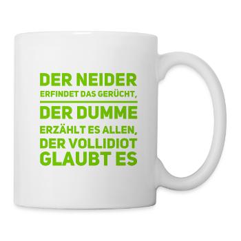Lästerei - Tasse - Weiß - Rechts