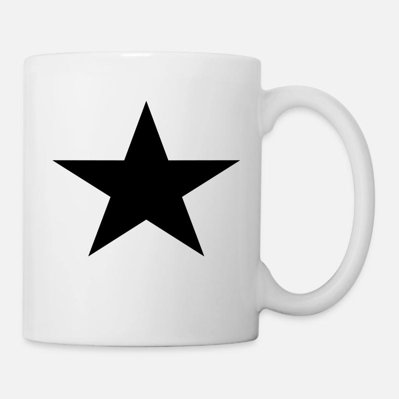 Stern - Tasse - Weiß