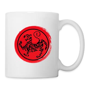 Karate Shotokan Tiger logo - Mug - white - Right