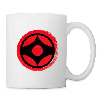 Karate Kyokushin logo - Mug - white - Right