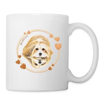 Bichon Havanais - Mug blanc - blanc - Droite