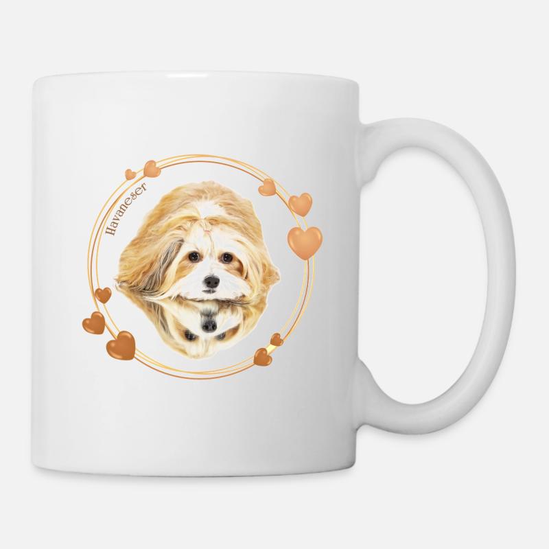 Havaneser - Tasse - Weiß