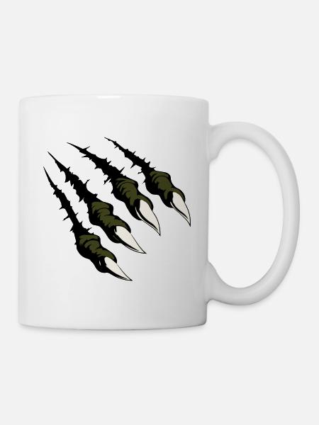 Griffe dangereuse - Mug blanc - blanc