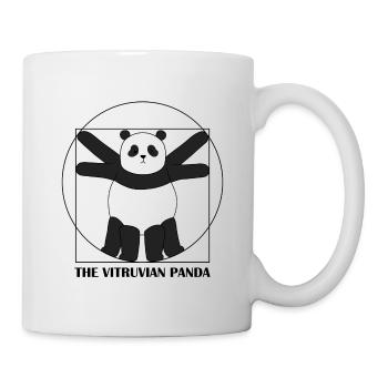 The Vitruvian panda - Mug - white - Right