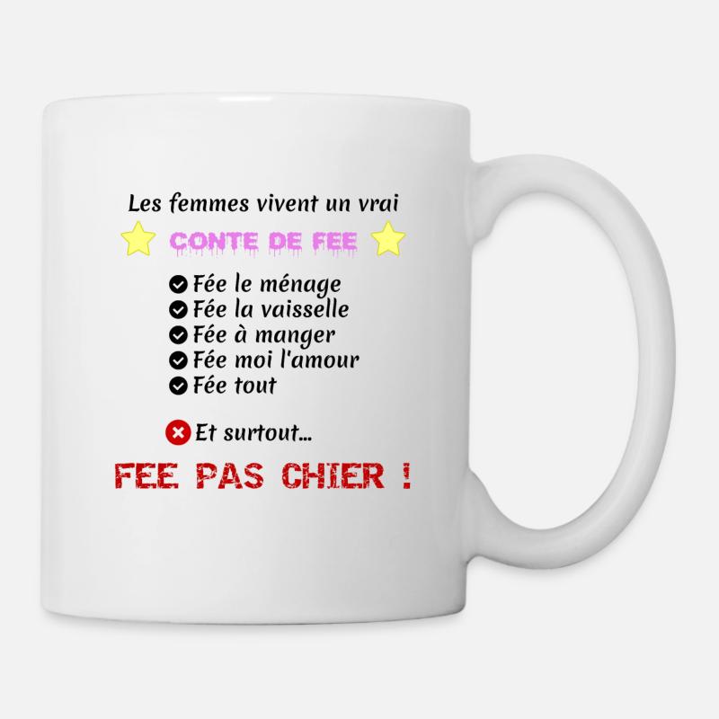 conte de fee - Mug blanc - blanc