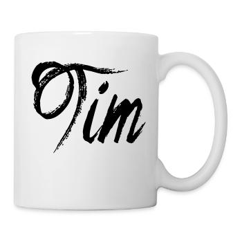 Tim - Mug blanc - blanc - Droite