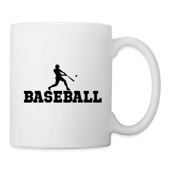 Baseball - Mug blanc - blanc - Droite