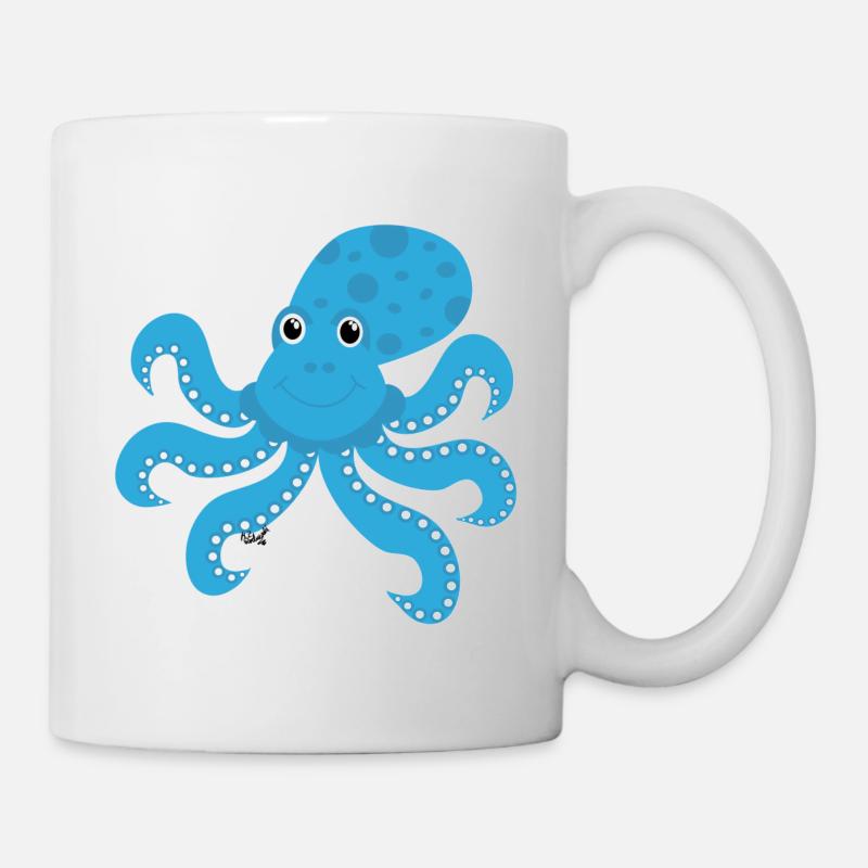 octopuses - Mug - white