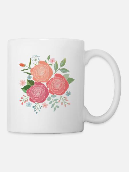Flower magic - Mug - white