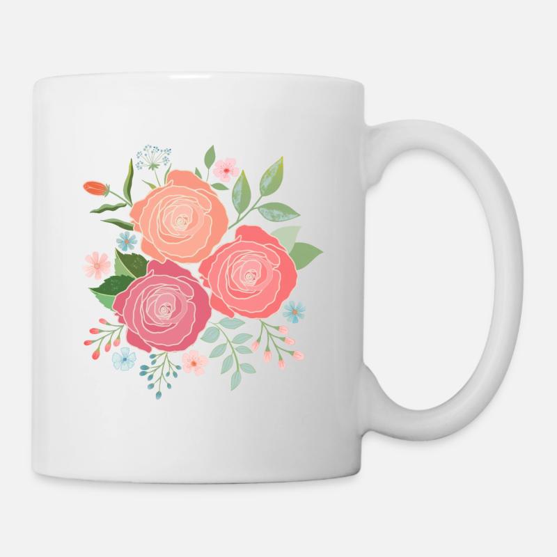 Flower magic - Mug - white