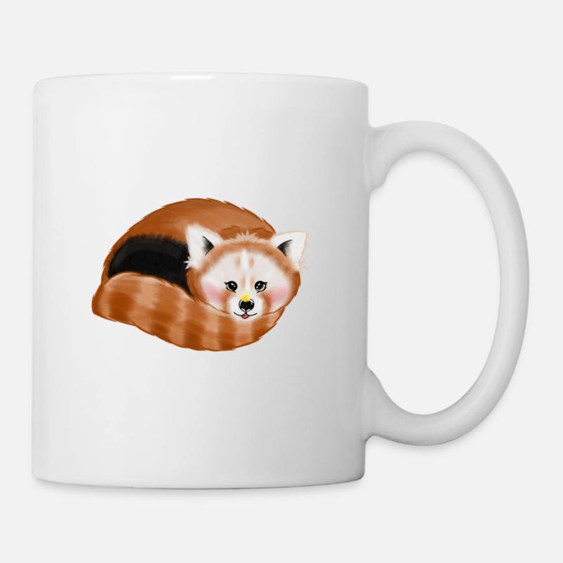 Baby red panda - Mug - white