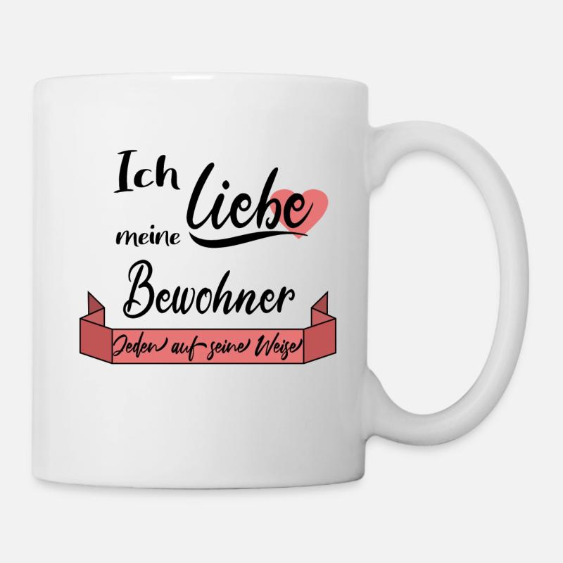 Krankenpfleger Altenpflege Pfleger Geschenke - Tasse - Weiß