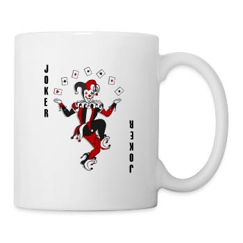 Joker Joggling Card - Mug - white - Right