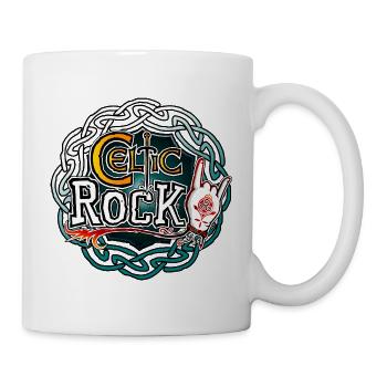 Celtic rock - Mug blanc - blanc - Droite