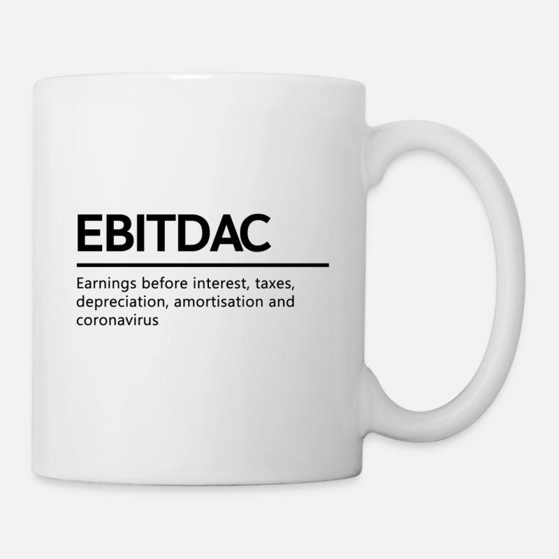 EBITDAC - Tasse - Weiß