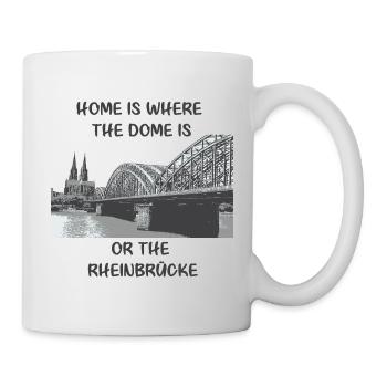 köln - Tasse - Weiß - Rechts