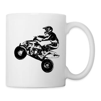 Quad Racing - ATV Racer - Mug blanc - blanc - Droite
