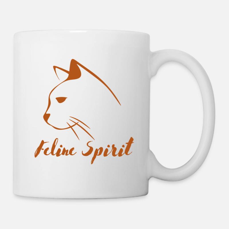 FELINE SPIRIT - Mug - white