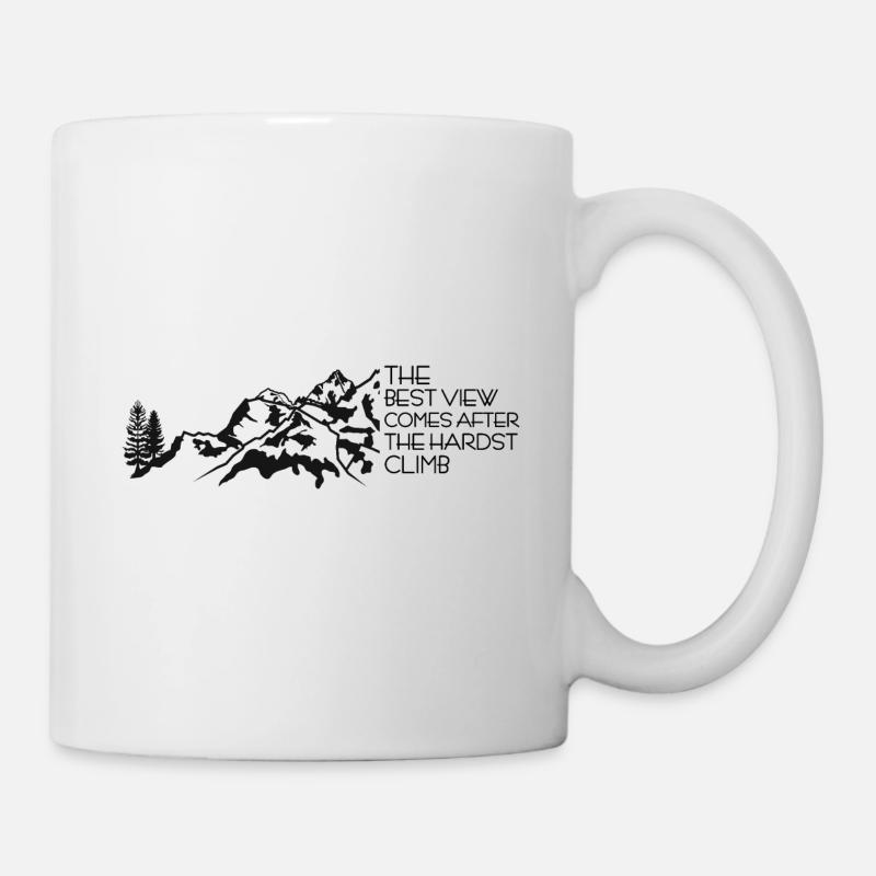 Wandern - Tasse - Weiß
