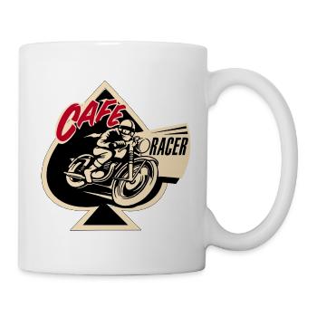 Café Racer - Mug blanc - blanc - Droite