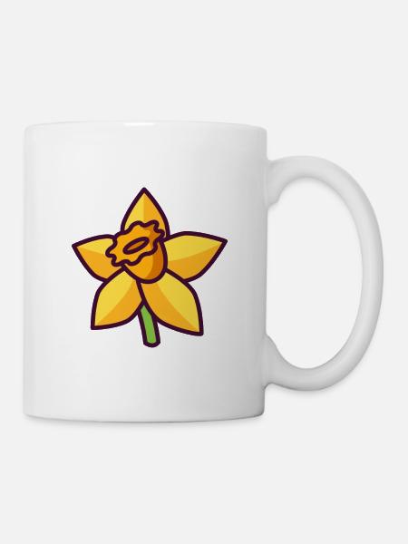 daffodil - Mug - white