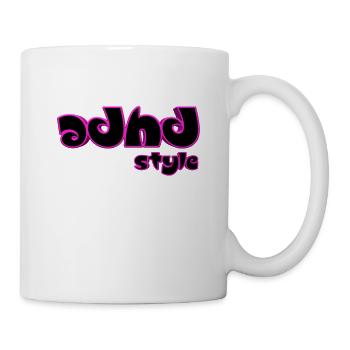 Adhd style - Mug - white - Right