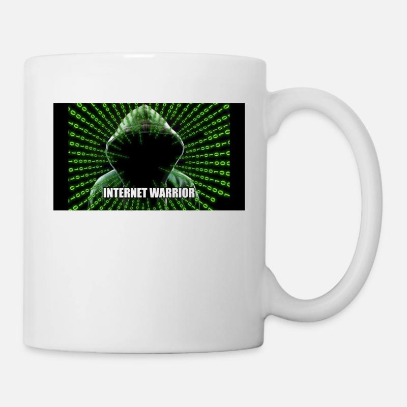 internet warrior - Mug - white