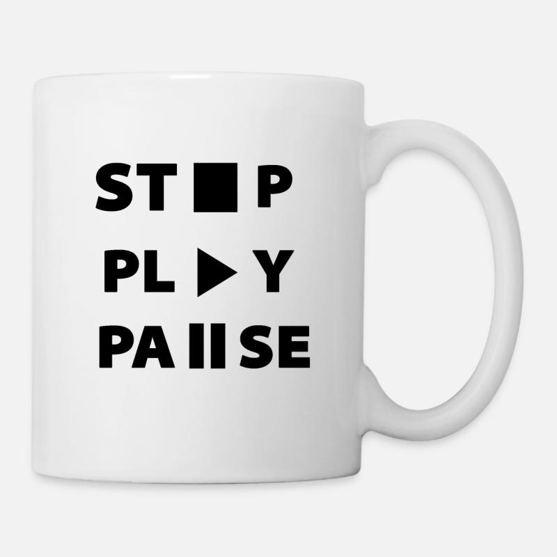 La musique - Mug blanc - blanc