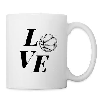 LOVE BASKETBALL - Mug - white - Right