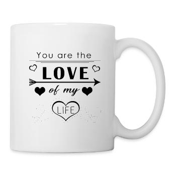 Love of my life - Mug - white - Right