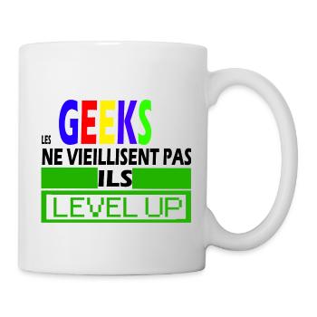 LES GEEKS BEST-SELLER🌟🌟 - Mug blanc - blanc - Droite