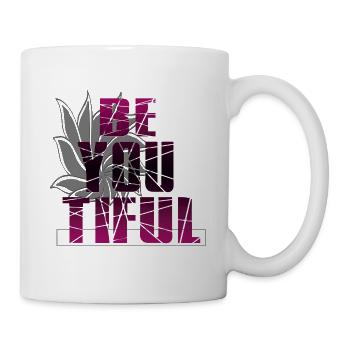 BE YOU TIFUL - Mug - white - Right
