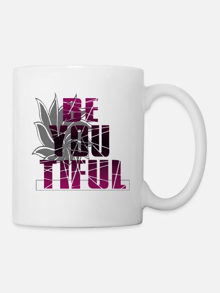 BE YOU TIFUL - Tasse - Weiß
