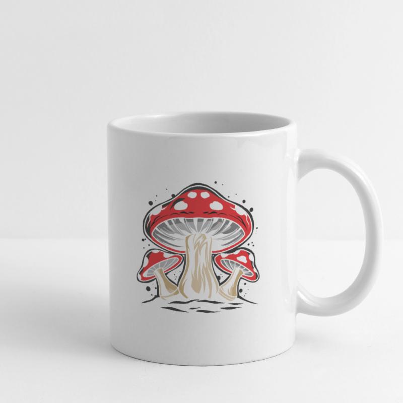 Toadstool le champignon le plus célèbre Mug blanc