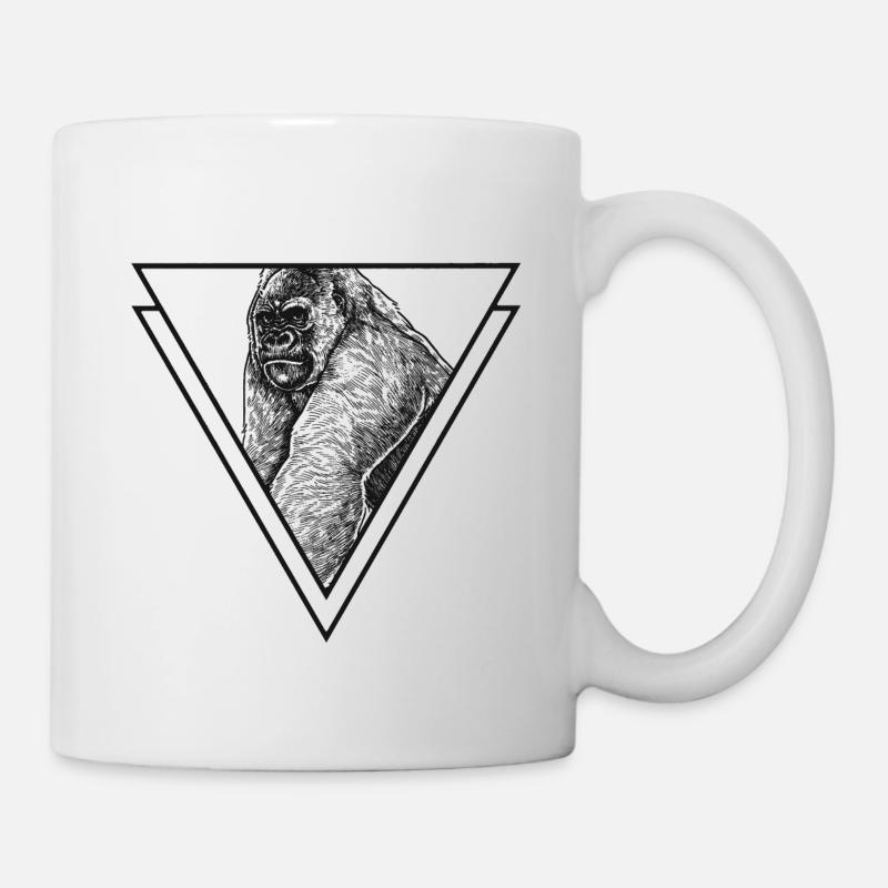 Gorilla silverback - Mug - white