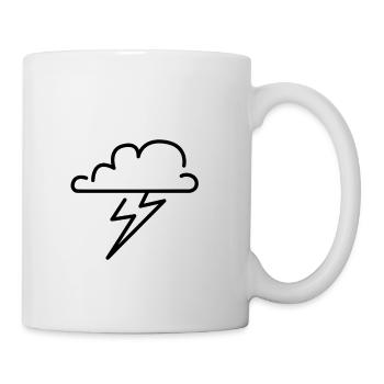 Clouds - Mug - white - Right
